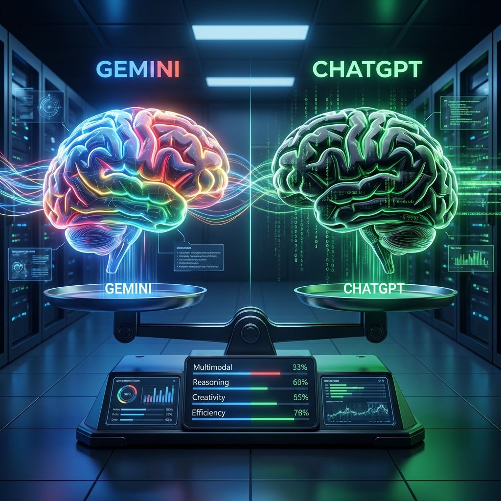 2026 AI 대전: ChatGPT vs Gemini, 실무자는 무엇을 선택해야 할까? (냉철한 비교 분석)