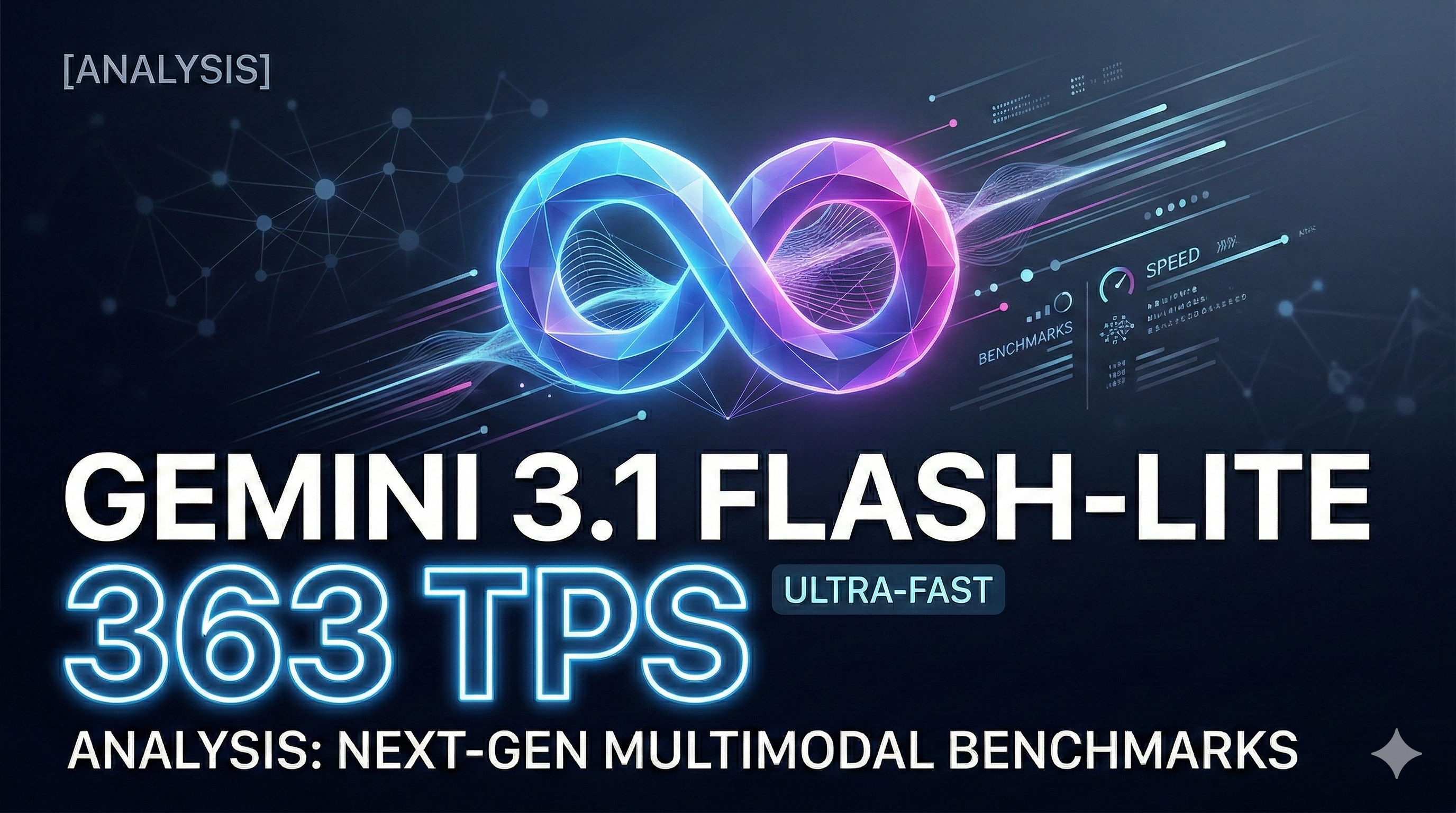 [분석] Gemini 3.1 Flash-Lite: 363 TPS의 압도적 속도와 차세대 멀티모달 벤치마크 해부